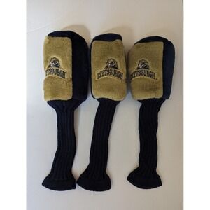 Team Effort NFL 3-Piece Headcover Gtaphite Set Pittsburgh Panthers